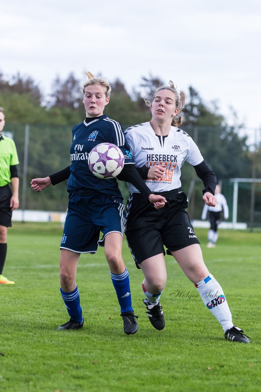 Bild 286 - B-Juniorinnen SV Henstedt Ulzburg - Hamburger SV : Ergebnis: 2:3